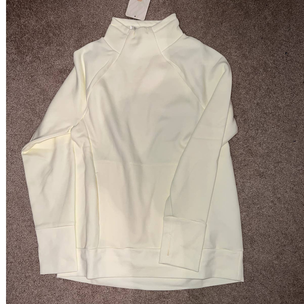 New Fabletics Zaylee Funnel Neck Tunic Warm White size M - Picture 5 of 9